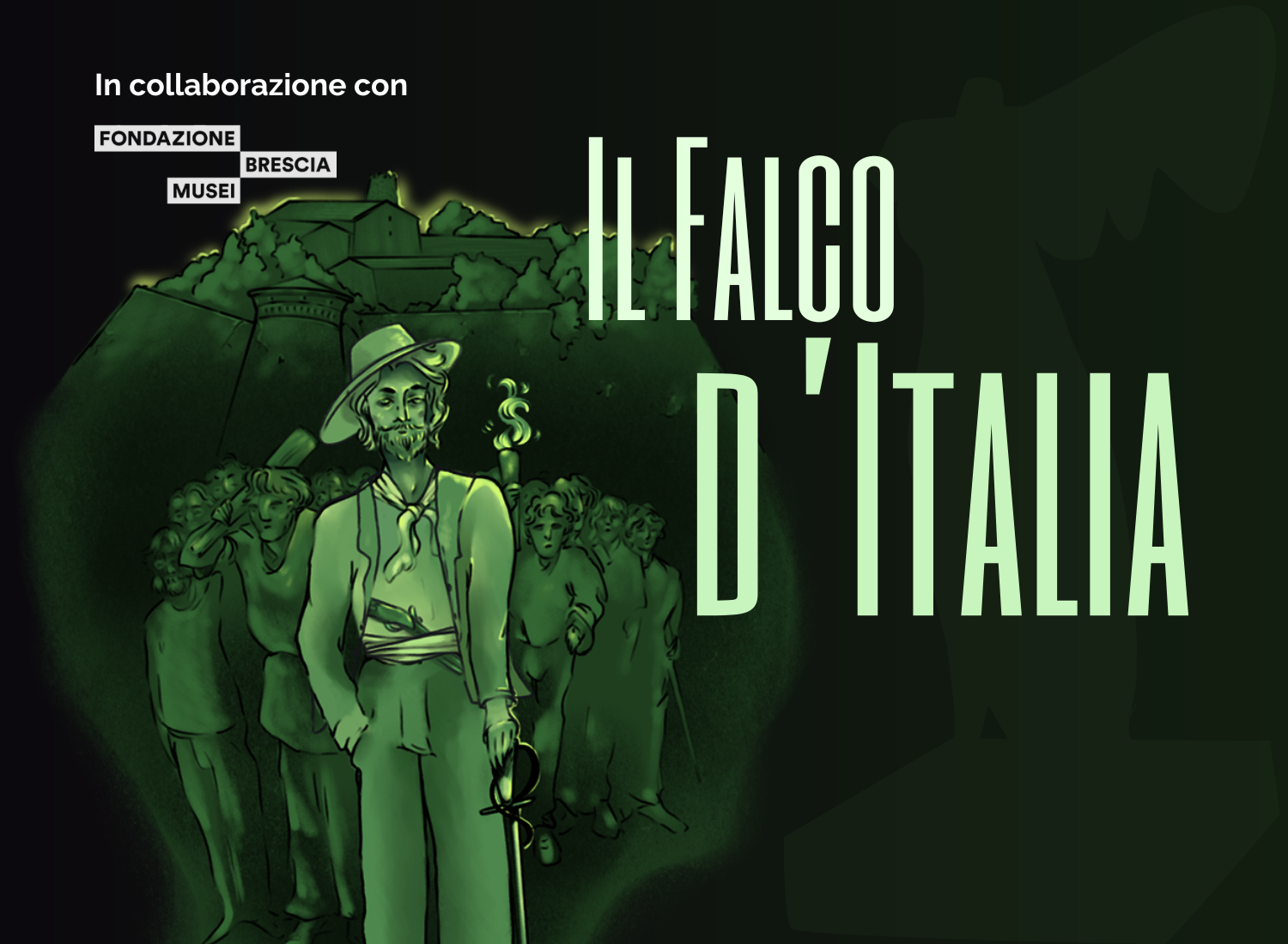 Copertina Introduttiva City Escape Castello di Brescia: Il Falco D'Italia